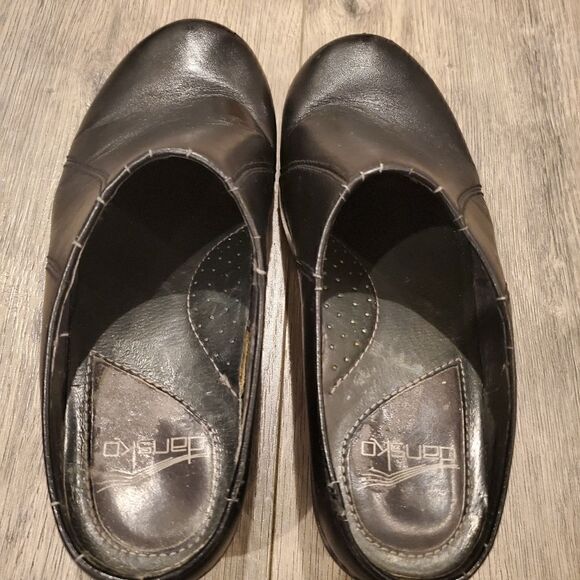 Dansko Womens Black Mules - Picture 6 of 7
